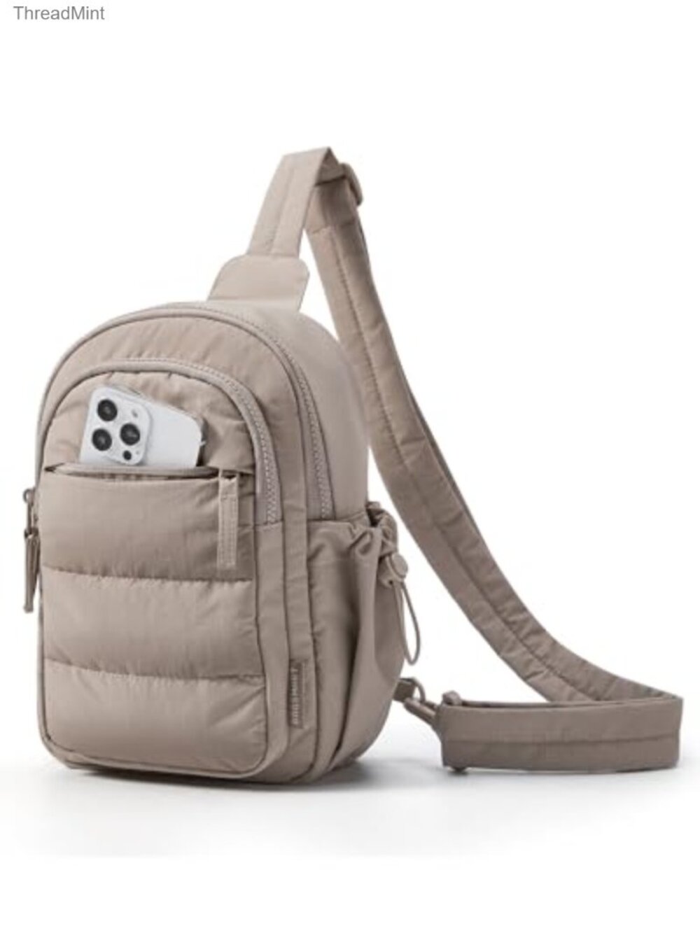 Small Puffer Sling Bag Crossbody Hobo Handbag RFID Blocking